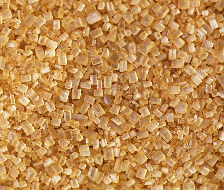 raw refined brown sugar